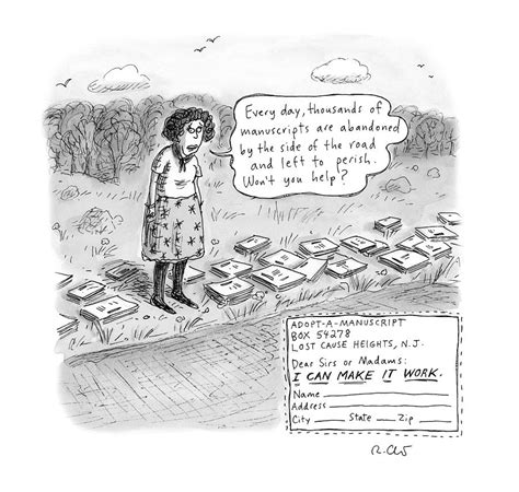 Adopt A Manuscript Drawing By Roz Chast Fine Art America