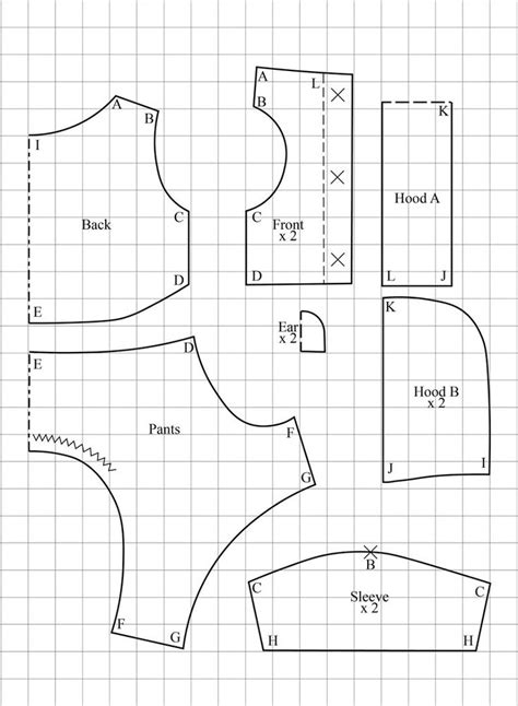 simple  printable dog clothes patterns printable templates  nora