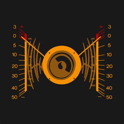 audio levels vu meter  shirt teepublic