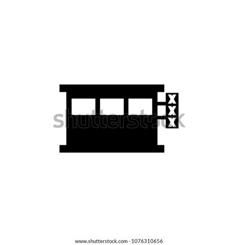 sex shop icon element prostitution illustration stock vector royalty