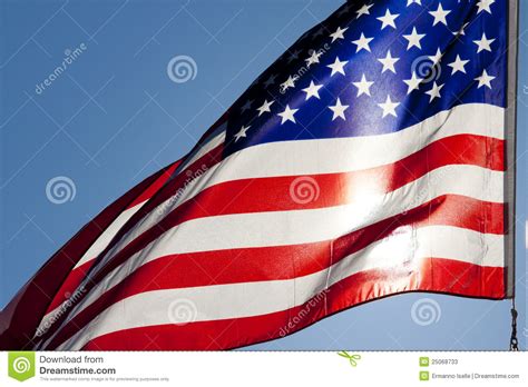 Bandeira Dos Estados Unidos Imagem De Stock Imagem De