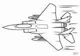16 Jet Pages Fighter Coloring 15 Eagle Template Sketch sketch template