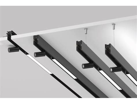 linear lighting profile  tracking magnet surfacerecessed  flos modern track lighting