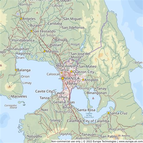 sariaya quezon map