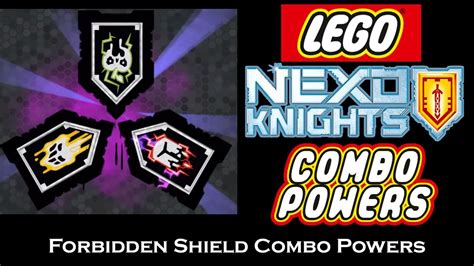 forbidden shield combos lego nexo shield combo powers showcase