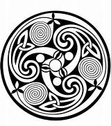 Mandala Celtic Spiral Espiral Celta Supercoloring Imprimir sketch template
