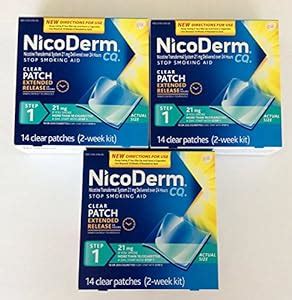 amazoncom nicoderm cq step  patches  mg  units pack