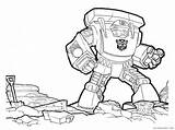 Autobot Coloring4free Coloring sketch template