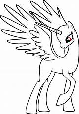 Mlp Pony Base Princess Alicorn Little Template Drawing Bases Coloring Pages Deviantart Body Blank Drawings Sketch Female Draw Easy Paint sketch template