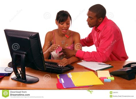 Office Romance Stock Image Image 249761
