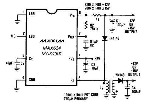 dual output dc dc converter circuit diagram electronic circuit diagrams schematics
