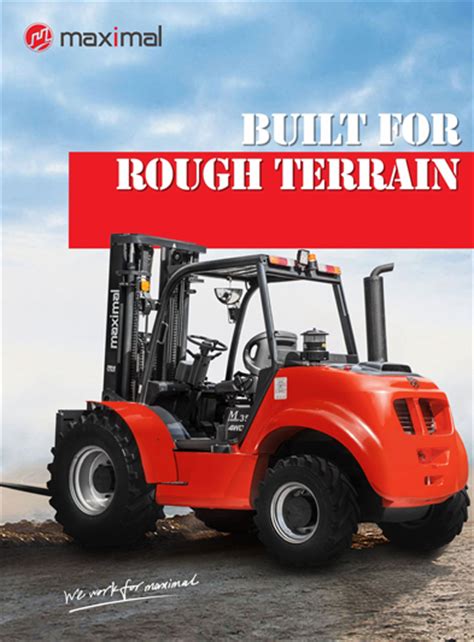 maximal rough terrain forklifts news letter aug