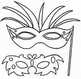 Gras Mardi Coloring Mask Printable Pages Kids Masquerade Ball Masks Color Cool2bkids Getcolorings Print sketch template