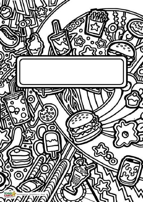 diy notebook covers coloring pages coloring book
