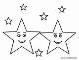 Stars Printable Pages Dot Coloring sketch template