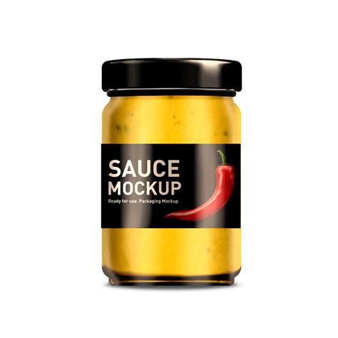 sauce jar mockup  nina shaw designer thehungryjpeg