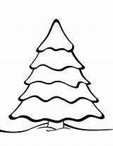 Pine Coloring Pages Trees Tree Printable Getcolorings Color sketch template