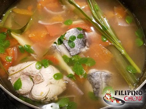 picture of sinabawang isda filipino chow s philippine