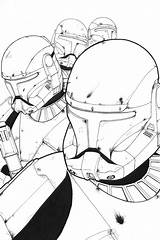 Republic Commandos Wars Star Commando Clone Trooper Deviantart Squad Character Fan sketch template