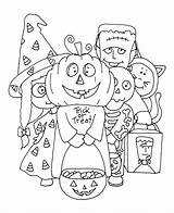 Halloween Coloring Digi Stamps Pages Dearie Trick Treaters Dolls Stamp Happy Printable Kleurplaten A4 Pm Posted Patterns Ellen Smith Mary sketch template