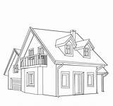 Coloring Pages House6 Houses Index Print sketch template