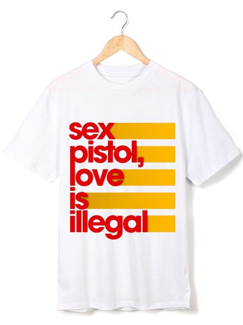 sex pistols love is illegal rock vintagetee t shirt in t