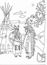 Indiano Indians Damerica Tipi Indiani Adulti Justcolor Pueblo Marion Lusso Erwachsene Malbuch Chief Incroyable Dalla Visit Scribblefun sketch template