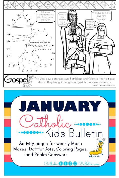 catholic kids january  catholic kids bulletin