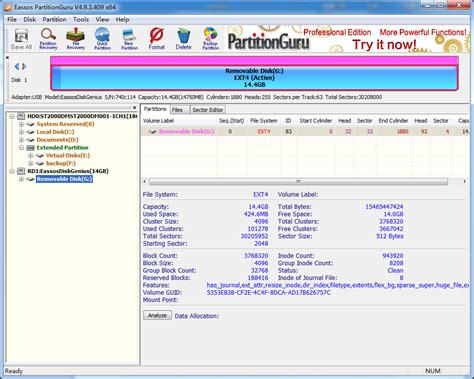 read ext partition  windows  eassos blog