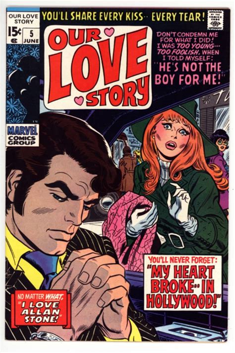 Our Love Story 5~june 1970~john Romita C A Romance Comics Pop Art