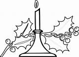 Candle Clipart Clip Votive Christmas Cliparts Library sketch template