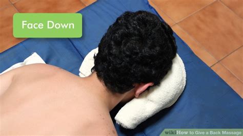 how to give a back massage 15 steps with pictures wikihow