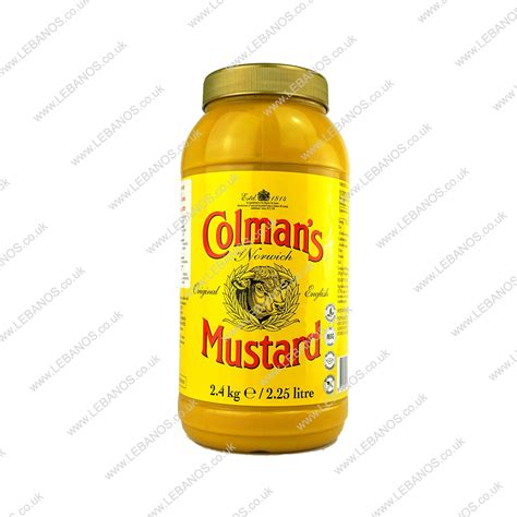 english mustard colmans ltr lebanos foods