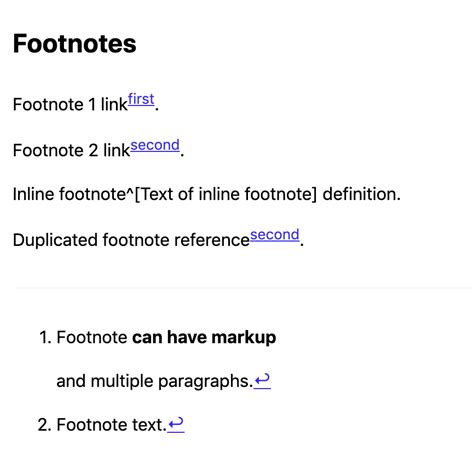 footnotes dont  reference  footnote label issue  mdx js