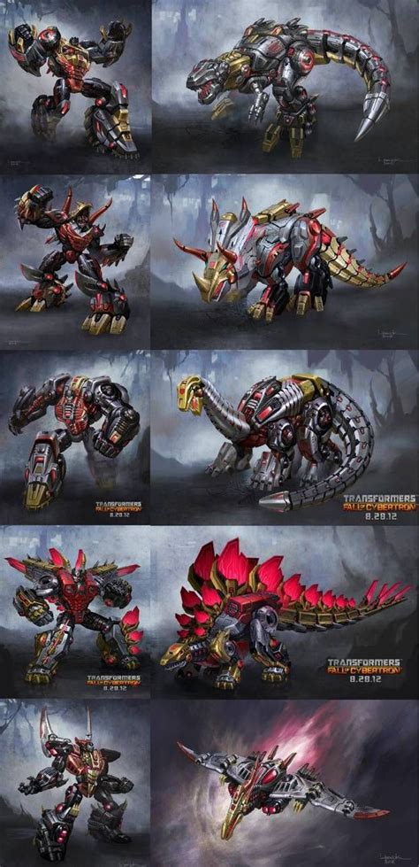 concept art  highmoon studios    dinobots transformers