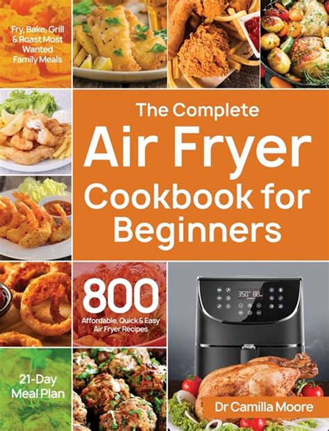 buy  complete air fryer cookbook  beginners  affordable