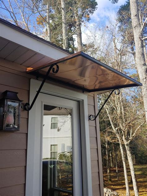 copper awning etsy awning  door copper awning diy awning