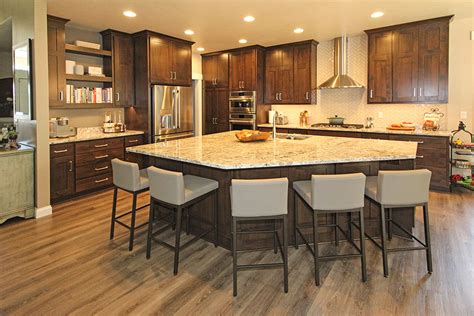 kitchen remodel opens   space portside builders