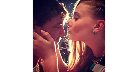 sophie turner looked ready to kiss her game of thrones costar pedro celebrity instagram