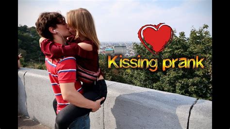 kissing pranks home