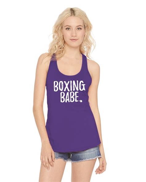 ladies boxing babe racerback boxer mma workout gym ebay