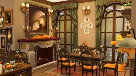 victorian autumn house  ruby red  rubys home design sims  updates