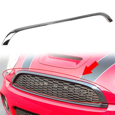 mini  oem      front  grill section chrome trim exterior body