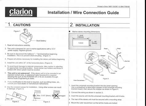 clarion  wiring diagram