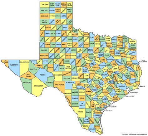 plano texas map