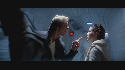 Princess Leia And Han Solo In Star Wars Episode V The Empire Strikes