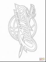 Pages Cavs Coloring Getcolorings Cleveland Cavaliers sketch template