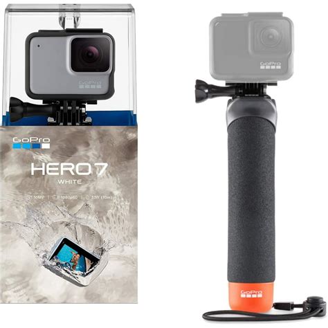 gopro hero  white waterproof action camera  gopro handler float handle walmartcom