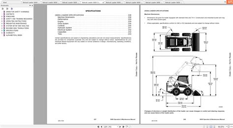 bobcat skid steer loader  operation maintenance manuals auto repair manual forum heavy