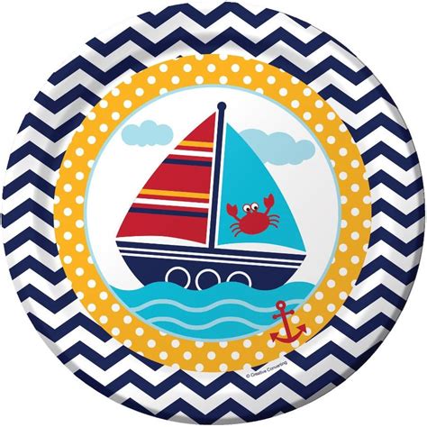amazoncom creative converting  count ahoy matey dinner paper plates